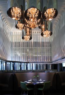 Private booth upgrade comes with a bottle of champagne at Yamm's Valentine's Day dinner buffet