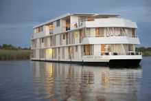 Zambezi Queen - her generators shut off at night to enjoy the night time sounds of  wildlife 