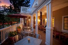 Hotel Chimayo de Santa Fe Porch 