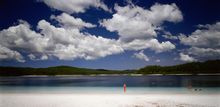 Lake Mc kenzie on K'gari