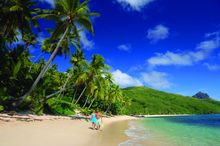 Beach at Barefoot Island Resort - Fiji's Yasawa Islands