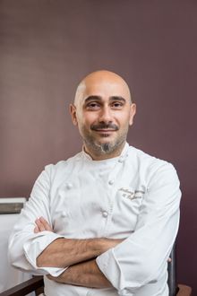 Guest Chef Anthony Genovese of Il Pagliaccio restaurant in Rome