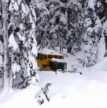 Cat-skiing in Northern Escape Heli-skiing's 7,000 acre terrain