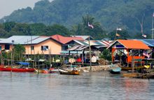 Fishing Village, Sabah, Borneo