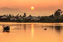 Sarawak River, Kuching, Borneo
