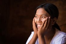 Local Myanmar Woman