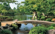 Kanazawa,  Kenrokuen gardens