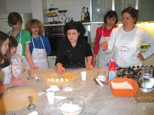 Pizza making, Scala, Italy