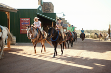 Built to resemble an 1800s frontier town, Tombstone Monument Ranch, Arizona