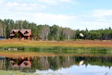 New heli-wine tasting tours, Siwash Lake Luxury Guest Ranch, British Columbia