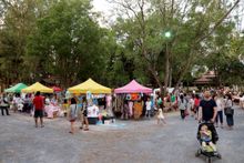 The Market was enjoyed by the local and tourists alike  