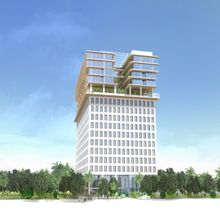 Rendering of the dusitD2 in Yangon, Myanmar
