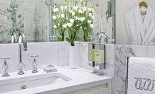 Marble bathroom