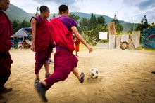 Monks, Bhutan