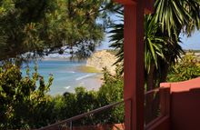 View of Porto de Mos from Room