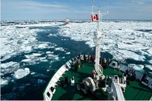 Akademik Sergey Vavilov in pack ice