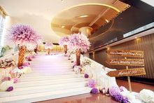 InterContinental Hong Kong - Iconic White Marble Staircase leading to the Ballroom