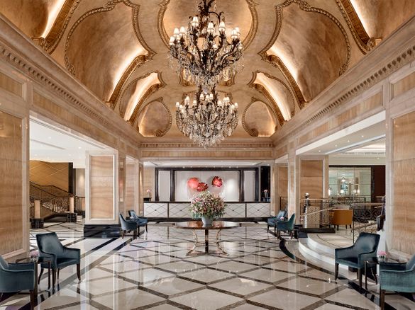The Langham, Hong Kong Lobby The Langham, Hong Kong Lobby