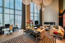 The Presidential Suite at Crown Towers, City of Dreams Macau offers elegant and luxurious space with modern amenities, creating 
