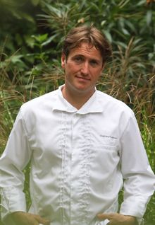 Chef Stephane Froidevaux will serve up a mountain inspired meal to 36 guests of the Vanoise Express pop-up restaurant.