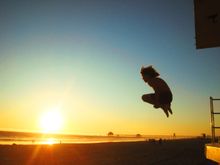 Sunset jump