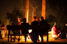 Village Bonfires at High Country Harvest
