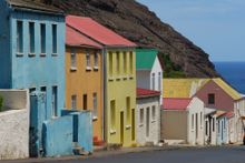 Colourful houses in Jamestown