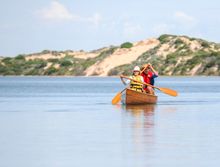 Canoeing the Coorong, South Australia