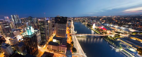 Brisbane by night