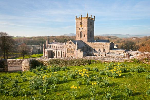 St. David's Cathedral, St. Davids, South West Wales