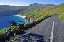 Cycling Achill Island - Keem Bay