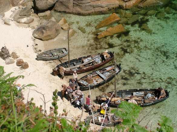 Porthgwarra in west Cornwall stars a film location in Poldark