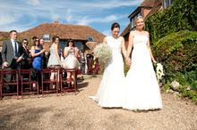 Anniversary of legalisation of gay marriage in England and Wales (Elvey Farm, Kent)