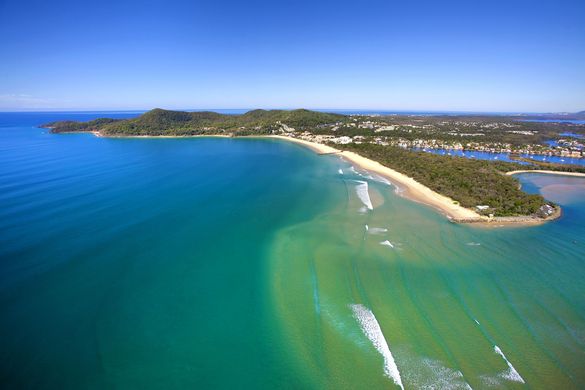 Aerial View of Noosa Heads