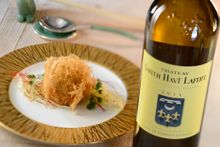 Yan Toh Heen - Chateau Smith Haut Lafitte Wine Dinner - Crispy Taro Dumpling with Crabmeat, paired with Smith Haut Lafitte 2011