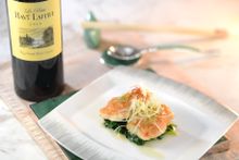 Yan Toh Heen - Chateau Smith Haut Lafitte Wine Dinner - Wok-fried Garoupa Fillet with Minced Shrimp, paired with Le Petit Haut L