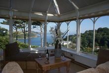 Lilleby, near Salcombe, South Devon from Helpful Holidays conservatory