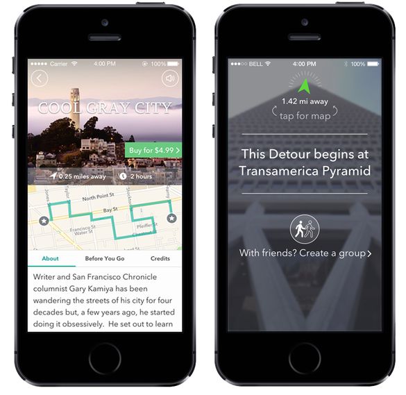 Detour | Location-Aware Audio Tours