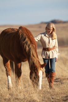 Madeline Pickens, philanthropist, business woman and founder of Mustang Monument Eco-Resort in Northeastern Nevada