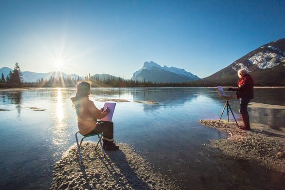 springstART in Banff National Park