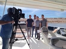 Human Nature, one of Australia's top musical groups, explores Lake Mead, Nev., for an episode of 
