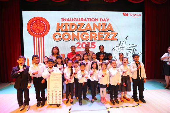 The New KidZania Kuala Lumpur CongreZZ 2015 Officially Sworn into Office