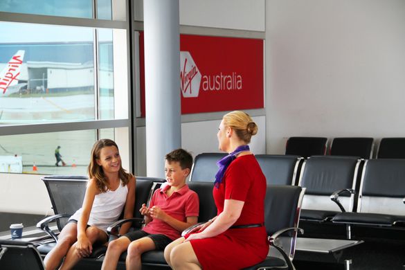 Bound Round and Virgin Australia make happy little travellers