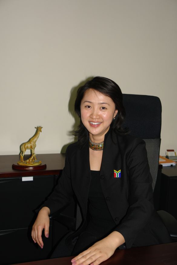 Tracy Qi. Founder & CEO Beijing Africa Centre