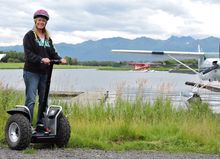 Segwav now offers Segway tours of Lake Hood, the world's busiest seaplane base.