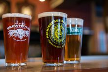 Big Swig brew tours samples some of Anchorage half dozen breweries, with stops at Midnight Sun and King Street Brewing.