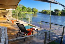 Zambexi Sands River Camp (deck), Zimbabwe