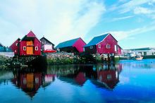 Norway fishing village