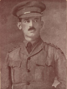 Lt Duncan Chapman, the first man ashore at Galliploi.