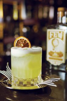White Bourbon Sour